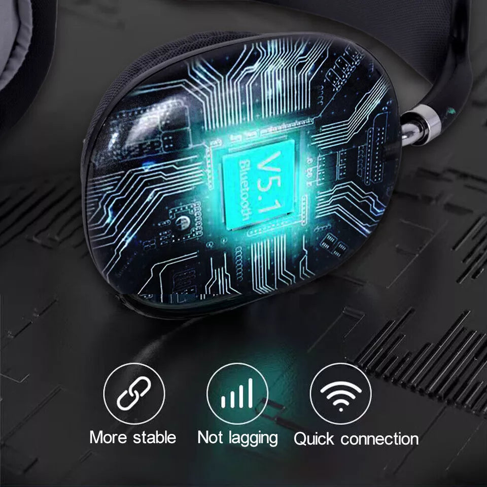Kabellose Bluetooth-Kopfhörer | HiFi Stereo Sound, Aktive Geräuschunterdrückung &amp; Bequeme Passform für Reisen, Workouts &amp; täglichen Gebrauch