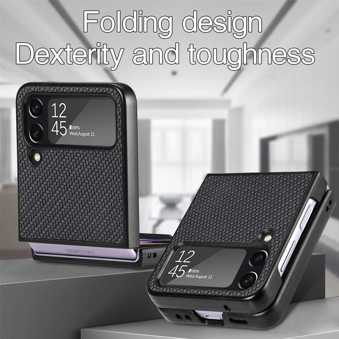 Samsung Z Flip Carbonfaserhülle