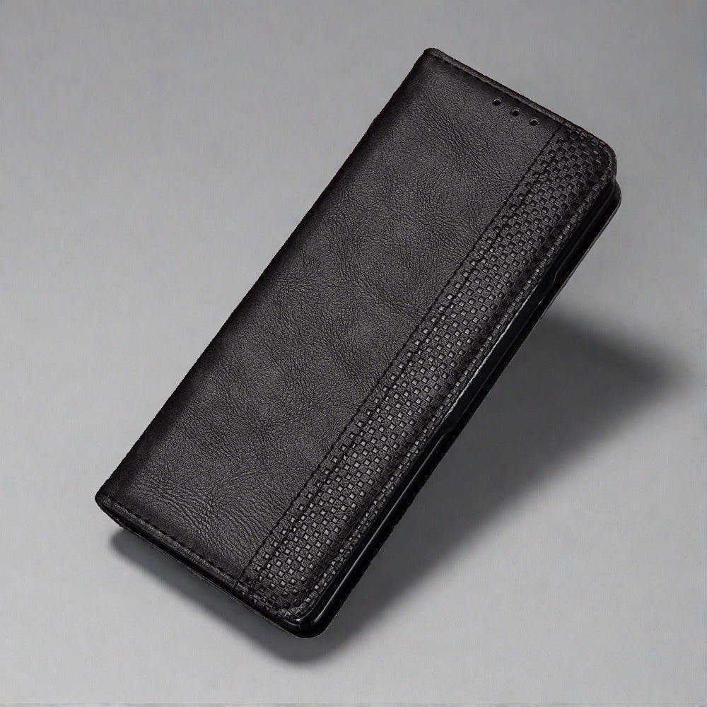 Samsung Z Fold 3 Hülle | Flip-Wallet-Kartenhalter aus Leder