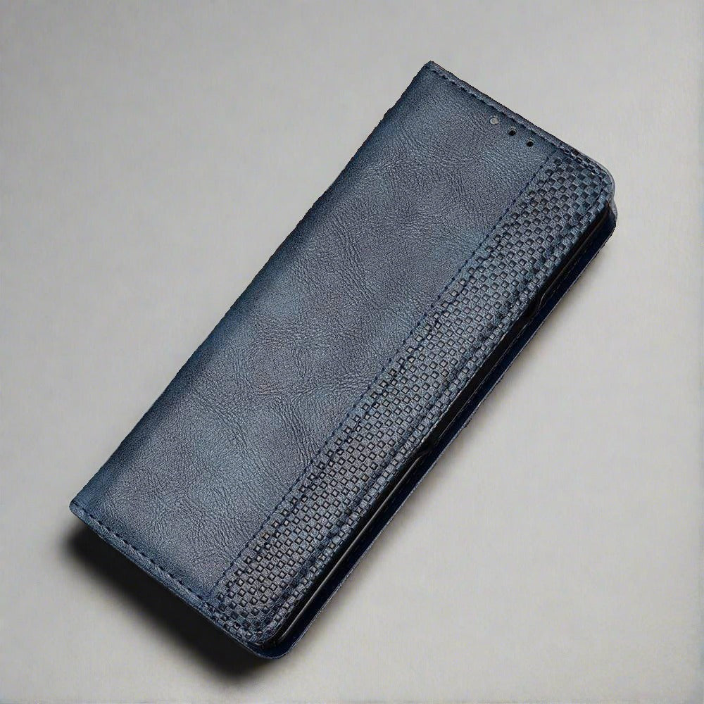 Samsung Z Fold 3 Hülle | Flip-Wallet-Kartenhalter aus Leder