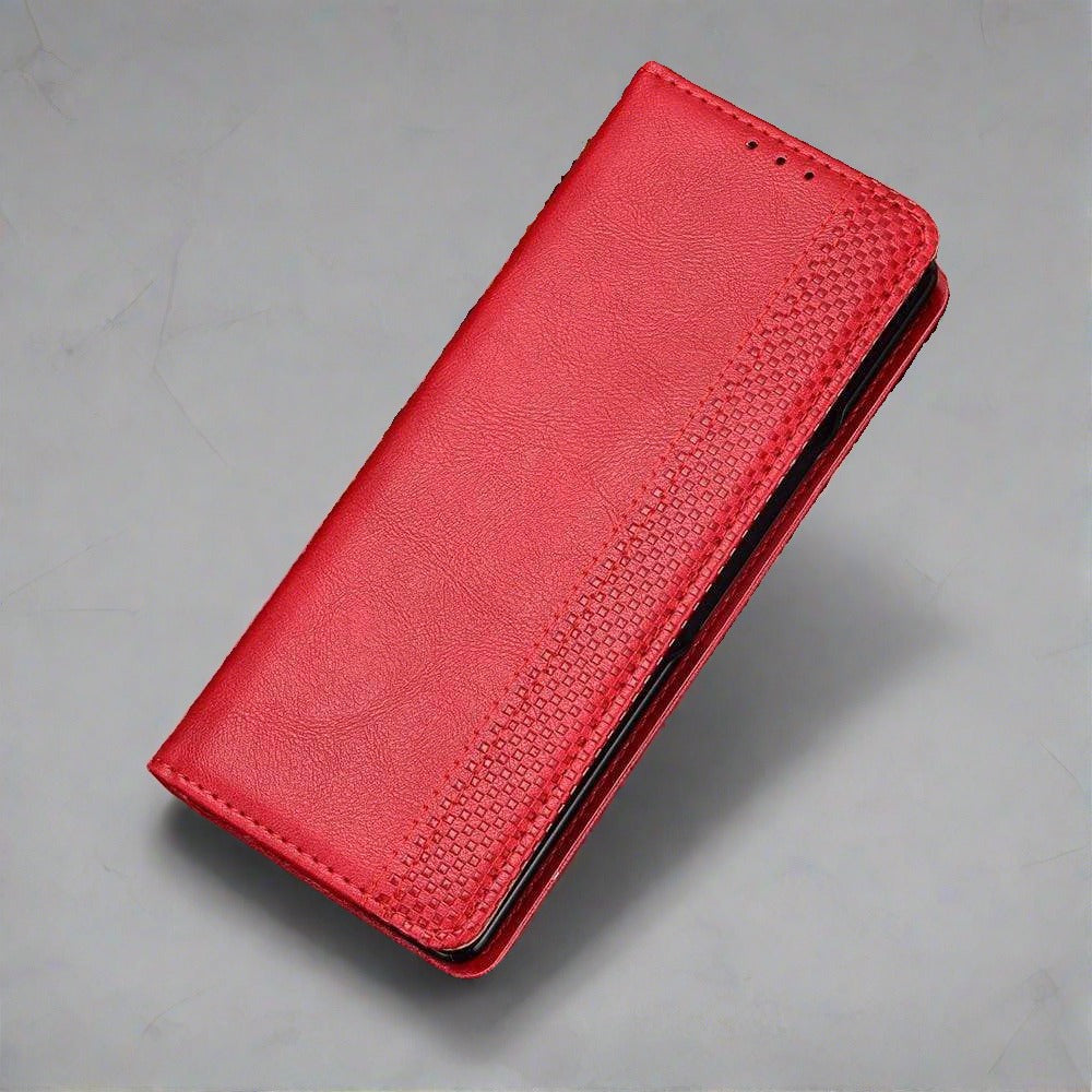 Samsung Z Fold 3 Hülle | Flip-Wallet-Kartenhalter aus Leder