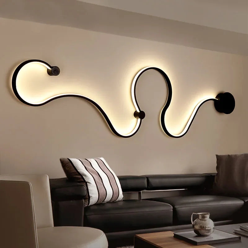 Moderne LED-Wandleuchte - Schlank &amp; Energieeffizient