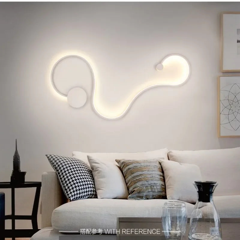 Moderne LED-Wandleuchte - Schlank &amp; Energieeffizient