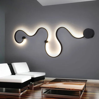Moderne LED-Wandleuchte - Schlank &amp; Energieeffizient