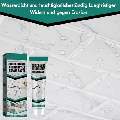 Reparaturpaste für Keramikfliesen - Schnell Trocknend