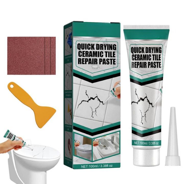 Reparaturpaste für Keramikfliesen - Schnell Trocknend