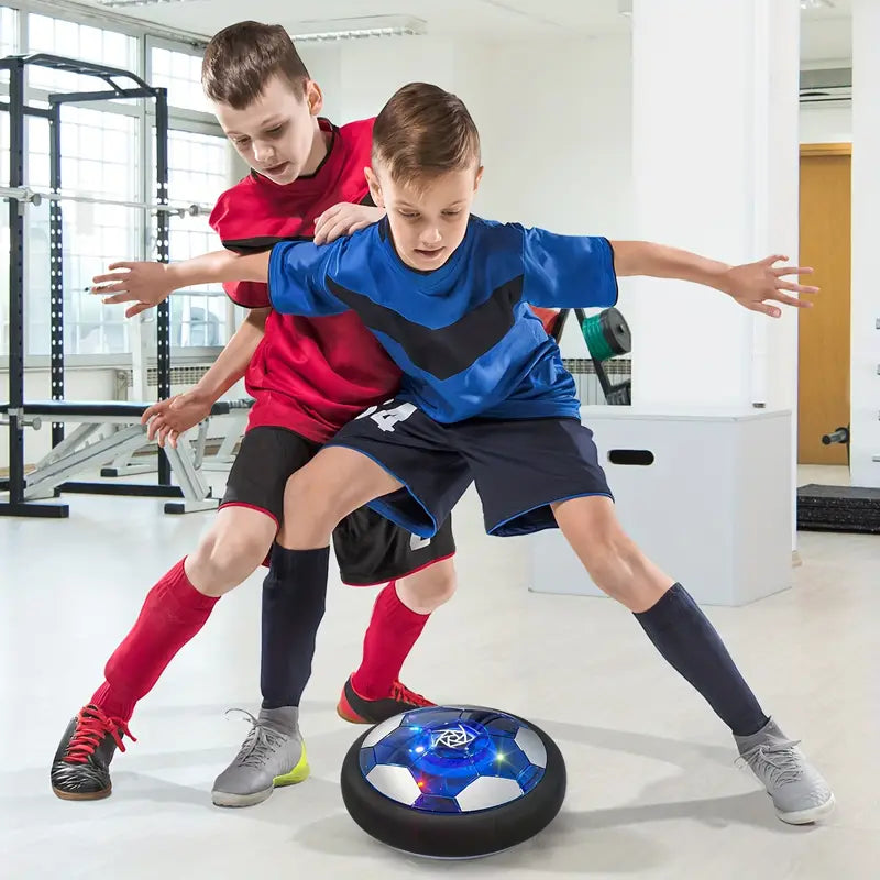 Schwebender Luftkissen Ball - LED-Lichter | Indoor-Spielspaß