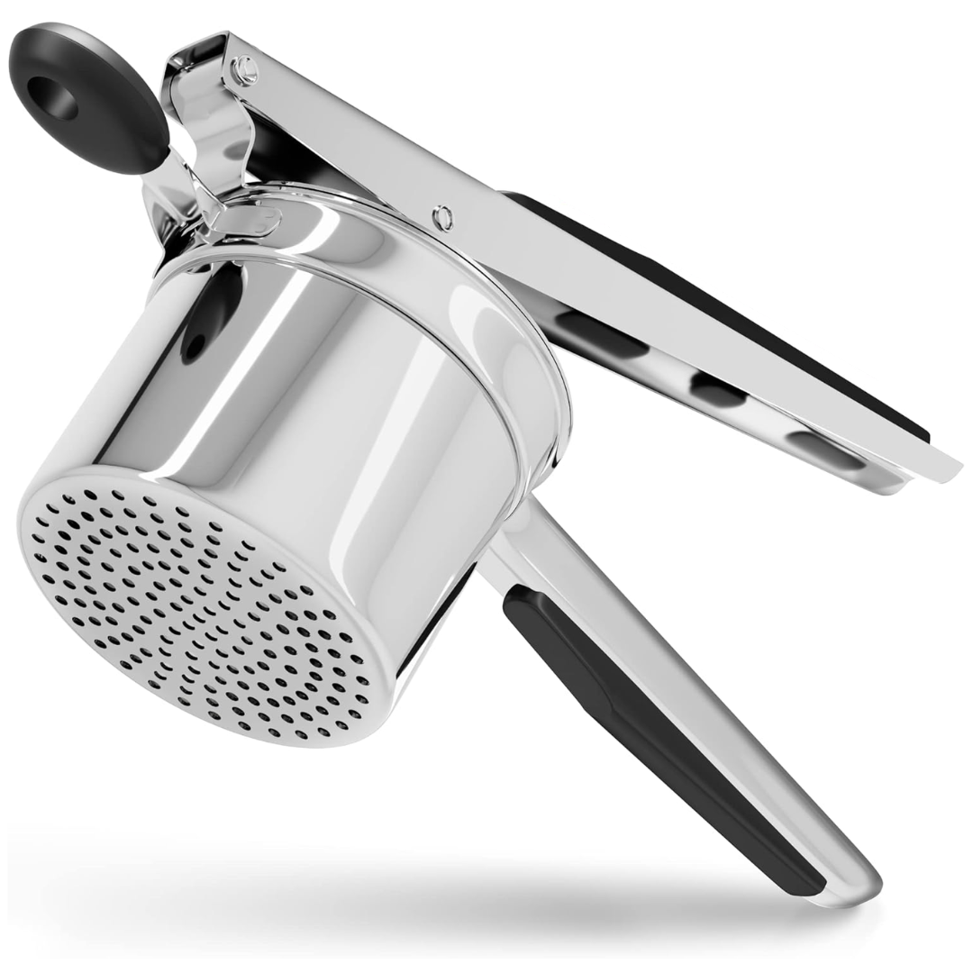 Perfektes Kartoffelpüree - Schwerer Edelstahl Kartoffelstampfer