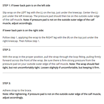 Ischiasnervenschiene ~ Ischias Akupressur Bein &amp; Rücken