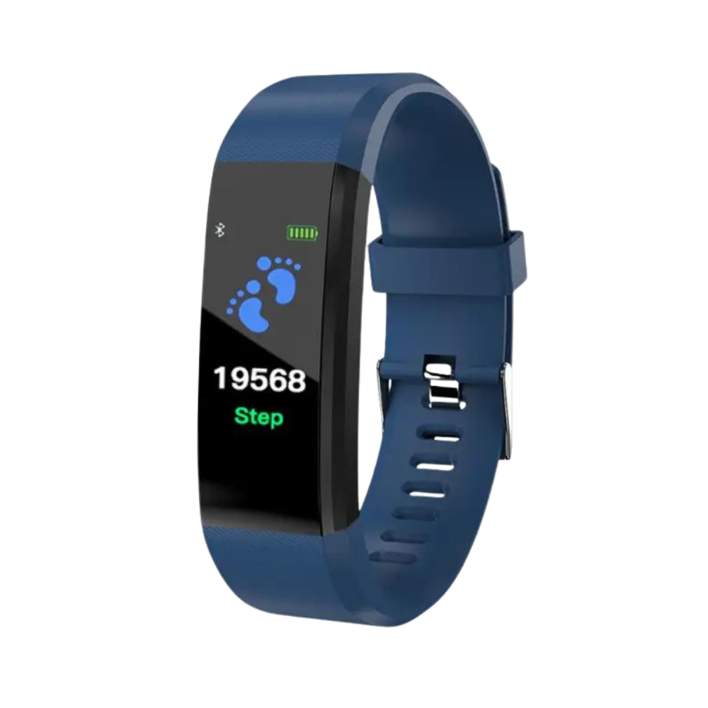 Senior Smartwatch – Basis-Fitness-Tracker mit Schrittzähler, Herzfrequenzmesser &amp; benutzerfreundlichem Design