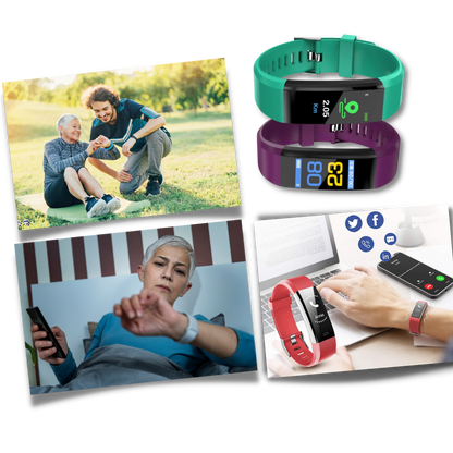 Senioren Smartwatch | Herzfrequenz &amp; Blutdruck immer im Blick