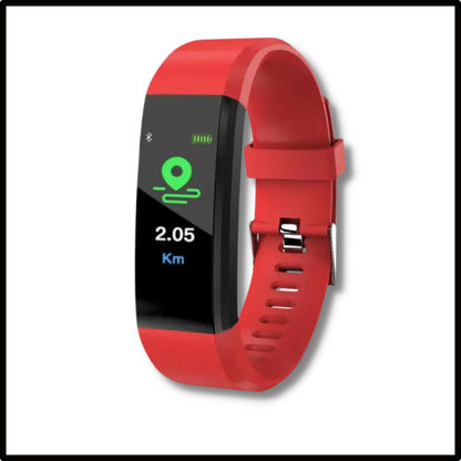 Senior Smartwatch – Basis-Fitness-Tracker mit Schrittzähler, Herzfrequenzmesser &amp; benutzerfreundlichem Design