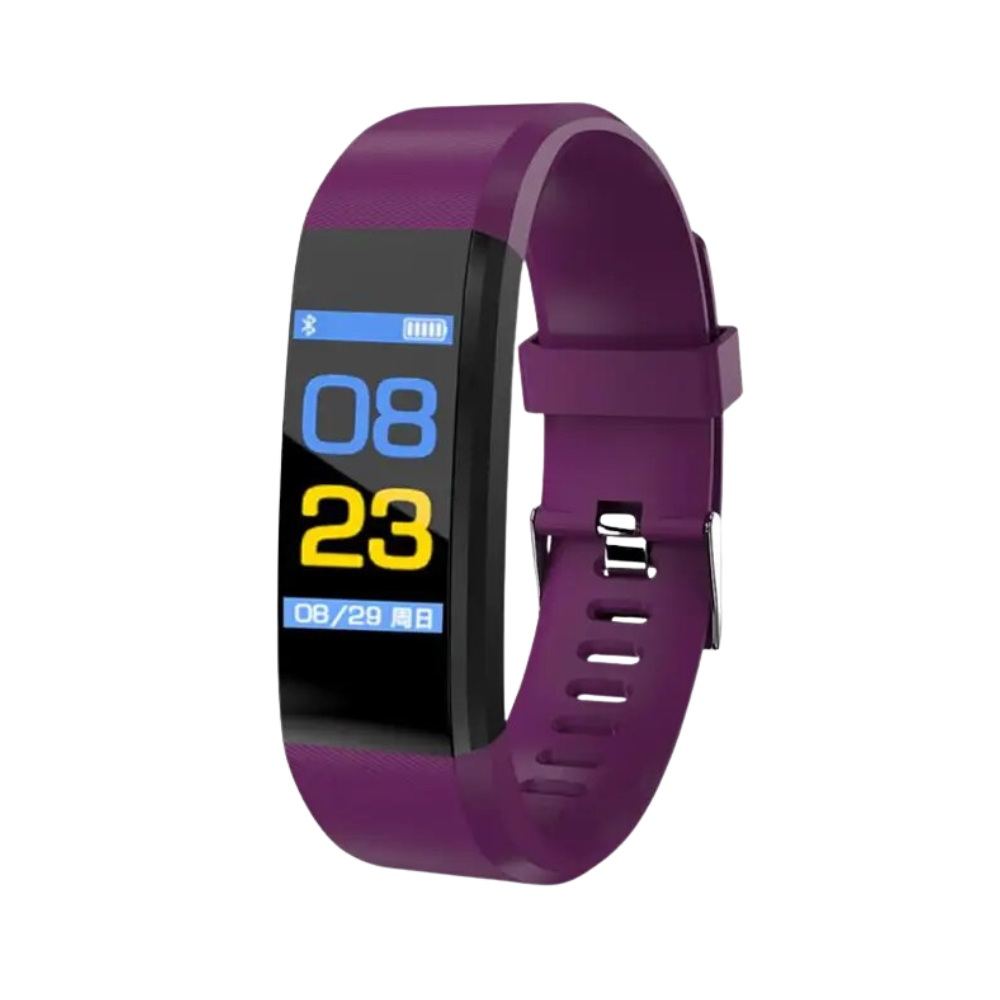 Senior Smartwatch – Basis-Fitness-Tracker mit Schrittzähler, Herzfrequenzmesser &amp; benutzerfreundlichem Design