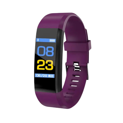 Senior Smartwatch – Basis-Fitness-Tracker mit Schrittzähler, Herzfrequenzmesser &amp; benutzerfreundlichem Design