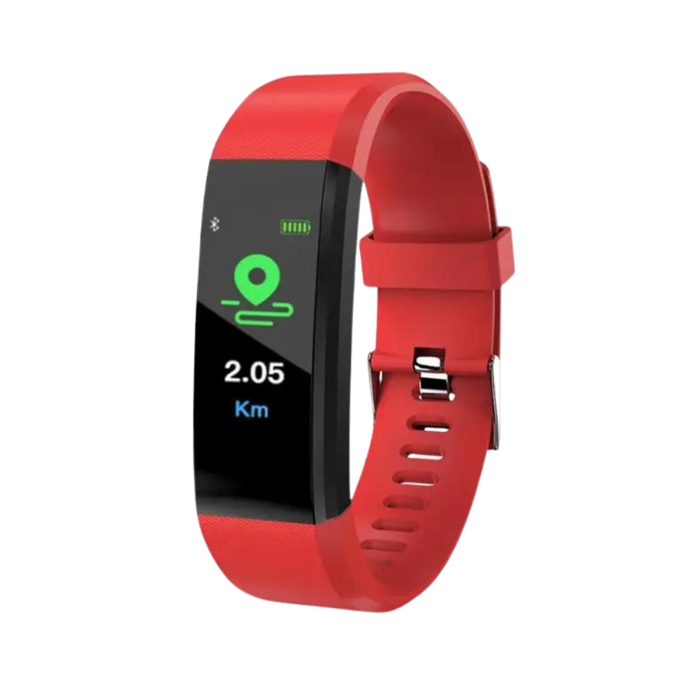 Senior Smartwatch – Basis-Fitness-Tracker mit Schrittzähler, Herzfrequenzmesser &amp; benutzerfreundlichem Design