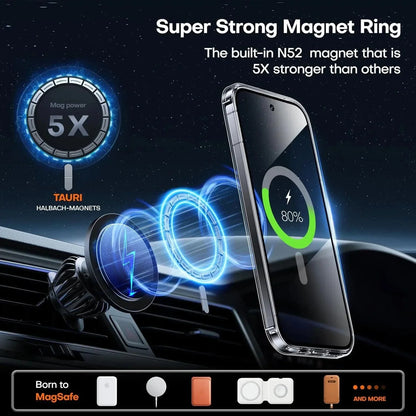 Stoßsicheres Google Pixel 9 Wireless Charging Clear Case
