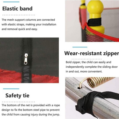 Kindertrampolin mit Sicherheitsnetz – Jumpie KidsTramp