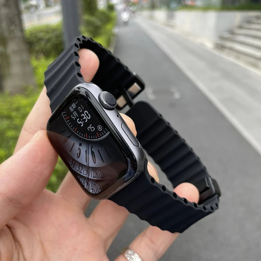 SiliconSync Magnetisches Apple Watch Band