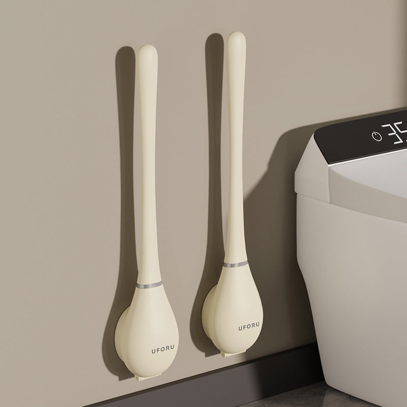 Moderne Silikon-Toilettenbürste mit Wandhalterung | Frendorf