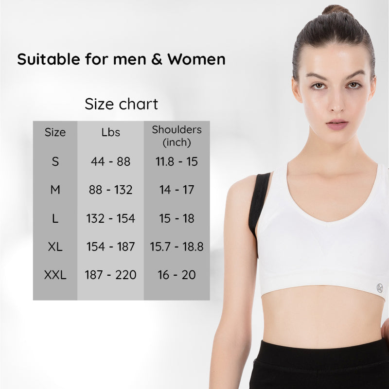 Unsichtbarer Rücken-Haltungs-Korrektor | Verstellbares, Bequemes Design für Verbesserte Haltung und Rückenunterstützung