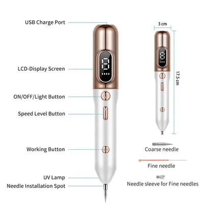 Plasma Pen zur Entfernung von Hautmale, Muttermalen und Warzen