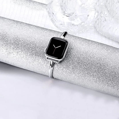 Damen Slim Edelstahl Link Armband für Apple Watch
