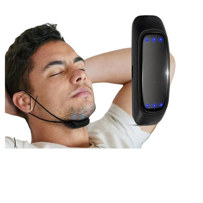 Smart Anti-Schnarch-Gerät EMS-Puls Stopp Schnarchen Tragbar Bequem Schlafen Gut Stopp Schnarchen Gesundheitsversorgung Schlafapnoe Hilfsmittel USB