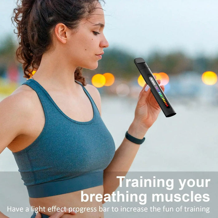 Smart Breathing Trainer - Atemmuskulaturtraining für besseres Atmen, geführter Assistent für Sportler