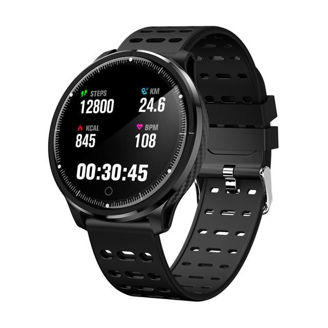 Wasserdichte Smartwatch P71 Herzfrequenz Blutdruckmonitor Sport Smartwatch Aktivität Schlaftracker Fitnessband