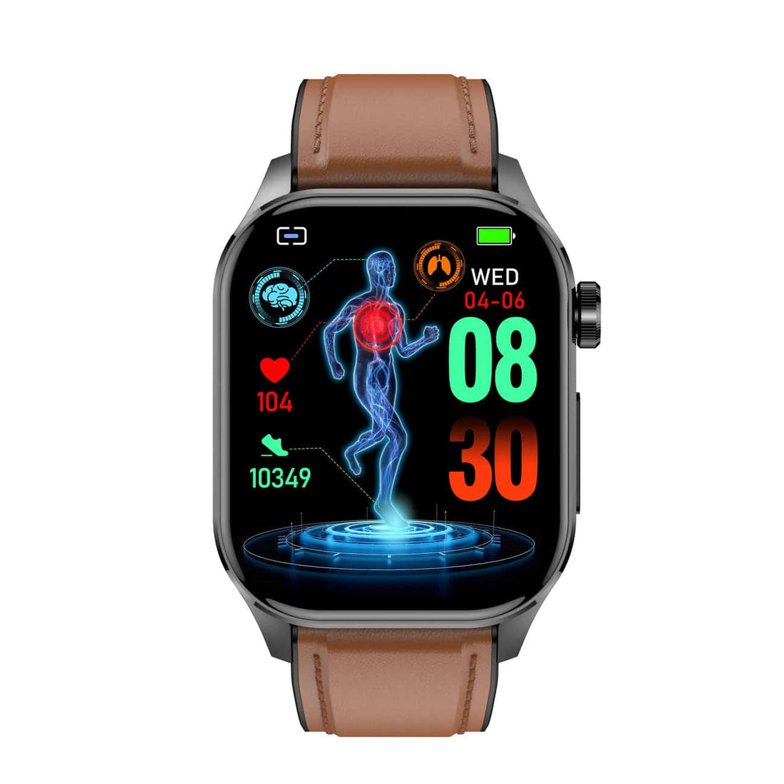 Smartwatch für Gesundheit &amp; Fitness - EKG, Blutdruck, Herzrate
