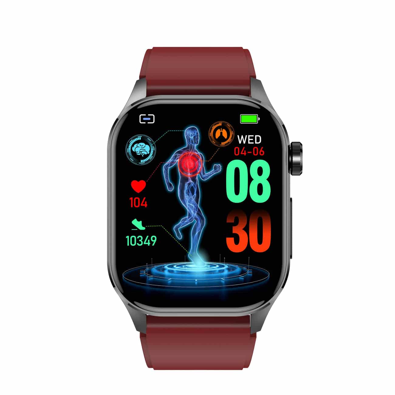 Smartwatch für Gesundheit &amp; Fitness - EKG, Blutdruck, Herzrate