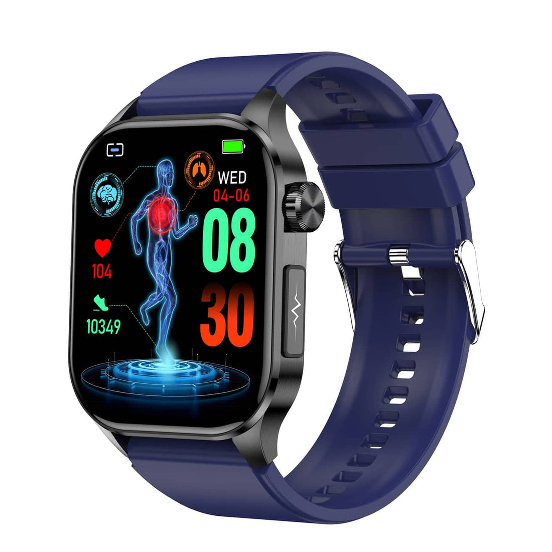 Smartwatch für Gesundheit &amp; Fitness - EKG, Blutdruck, Herzrate
