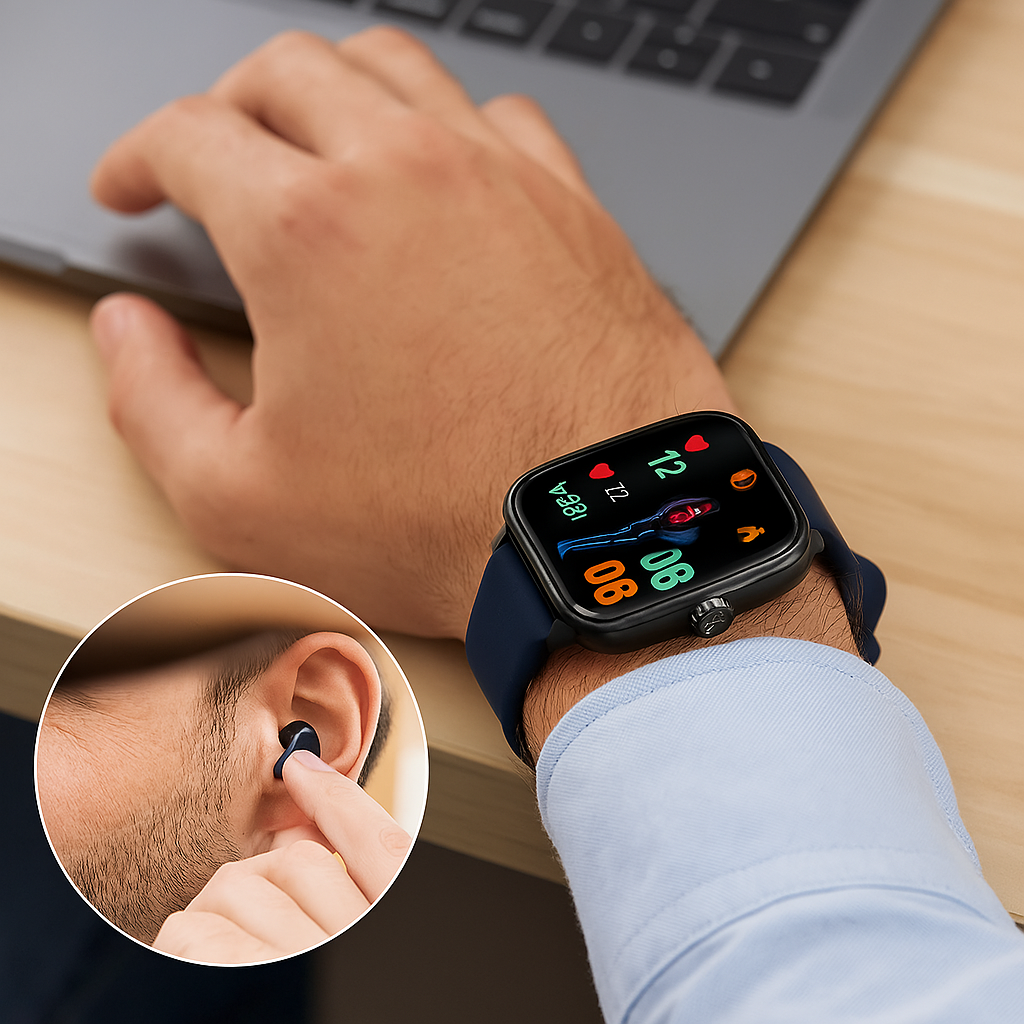 Smartwatch für Gesundheit &amp; Fitness - EKG, Blutdruck, Herzrate