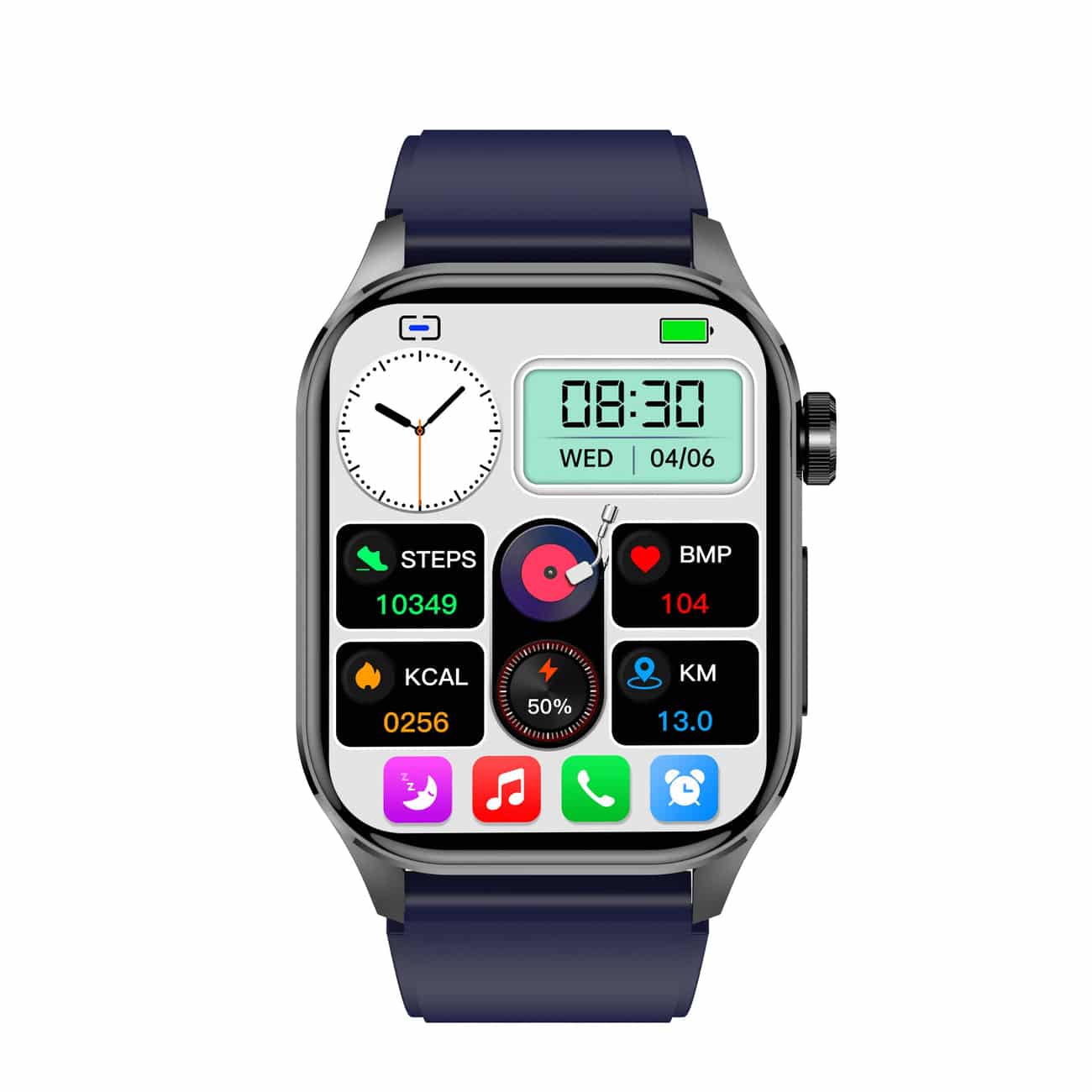 Smartwatch für Gesundheit &amp; Fitness - EKG, Blutdruck, Herzrate