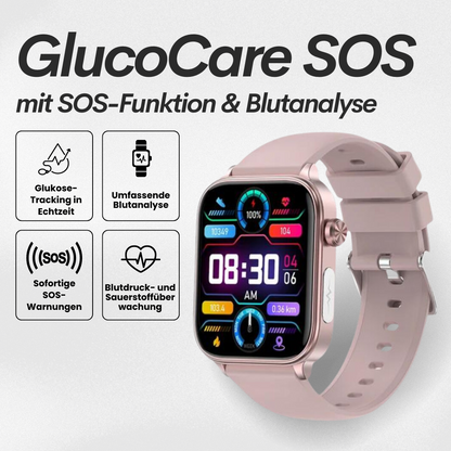 Smartwatch mit Benachrichtigungs- &amp; Trackingfunktionen
