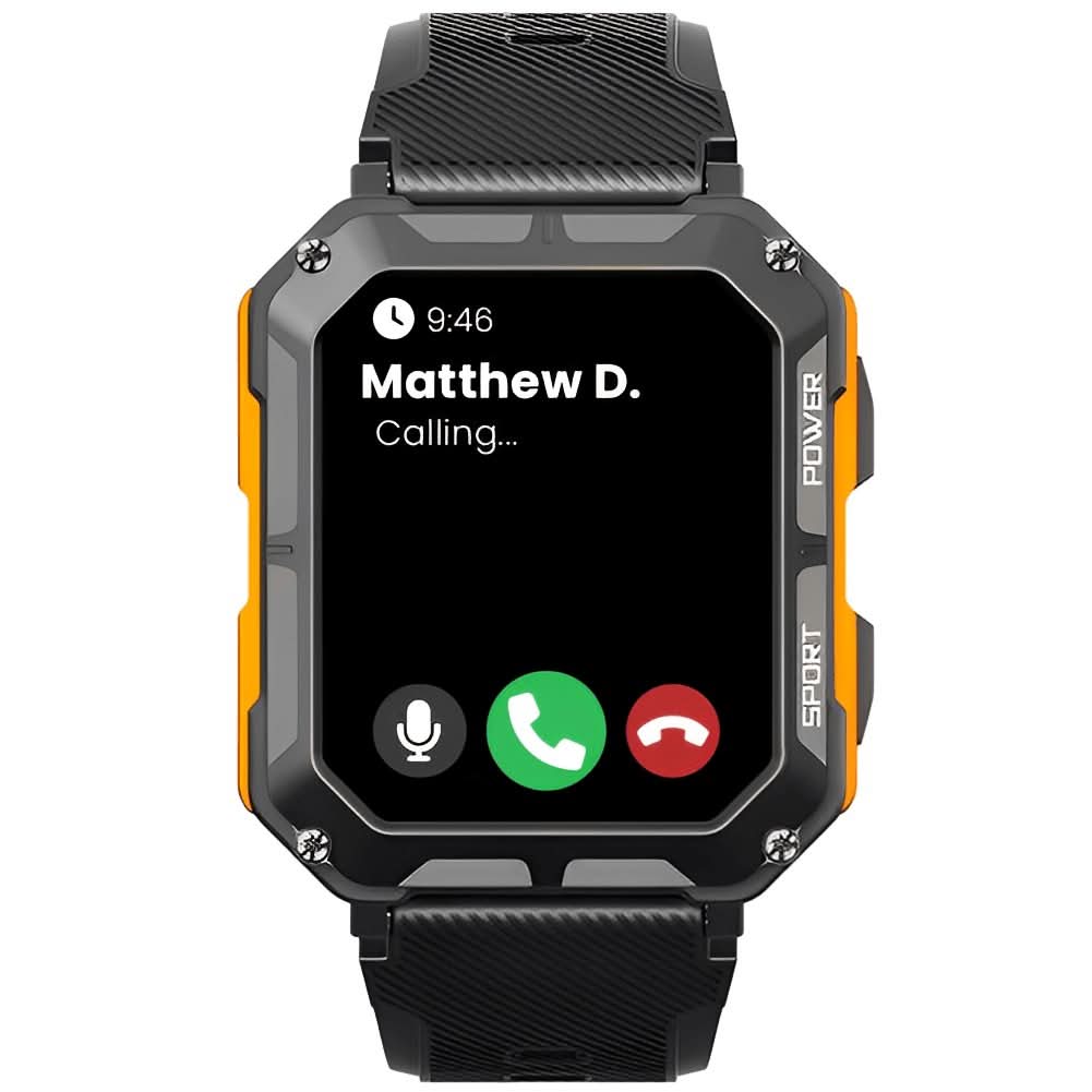 Militär-Smartwatch für Herren