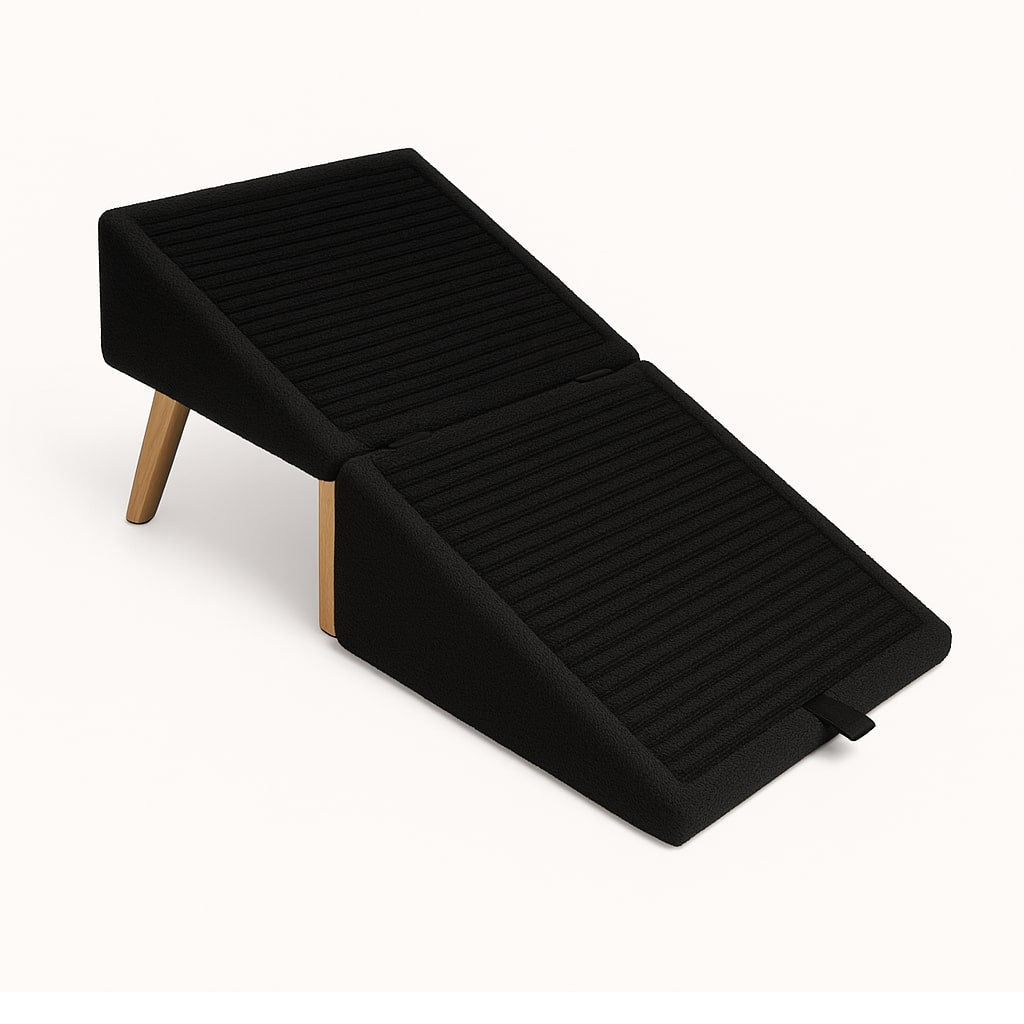 Hundetreppe für Bett &amp; Sofa | Hunderampe &amp; Hocker in einem | SofaFreund