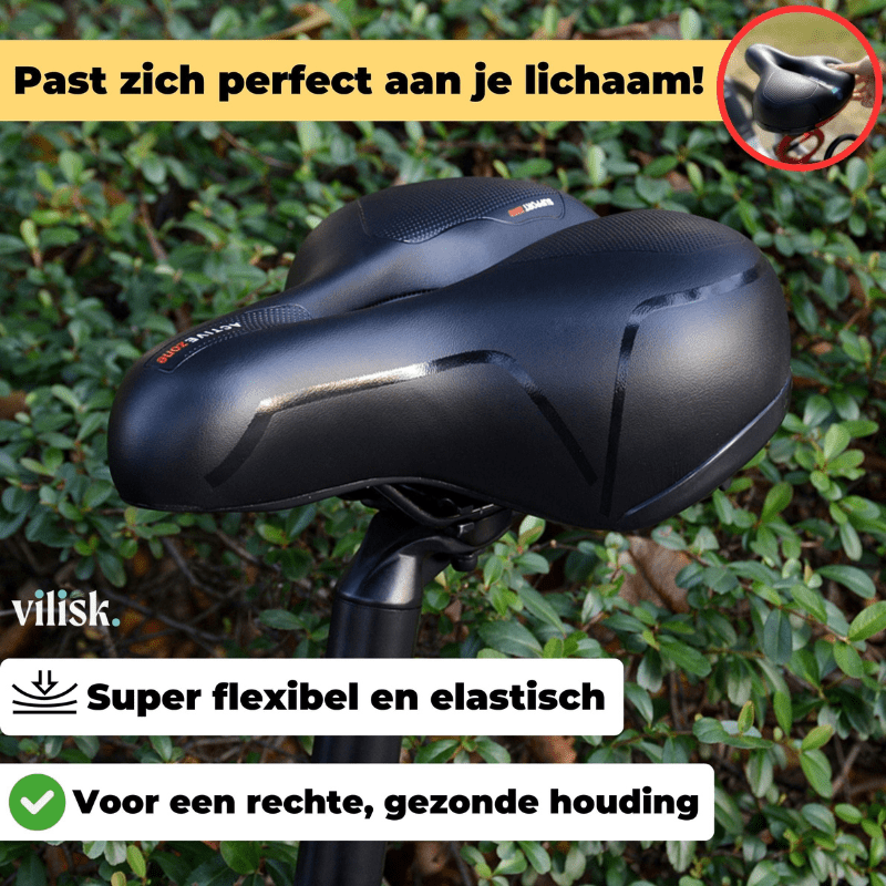 Zelara | Bequemes Fahrradsattel gegen Rücken- und Sitzbeinbeschwerden