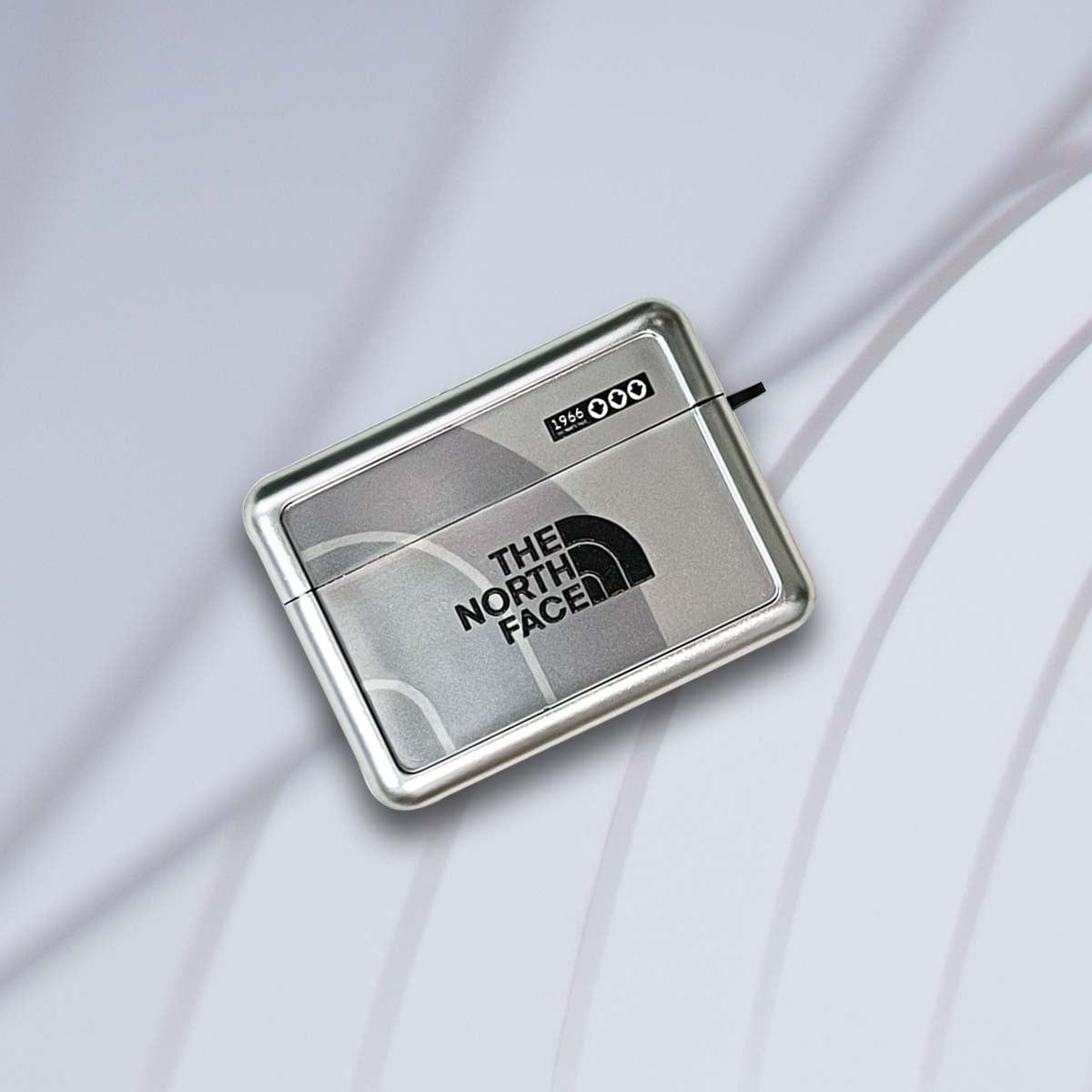 Reflektierende AirPods-Hülle | TNF Silber