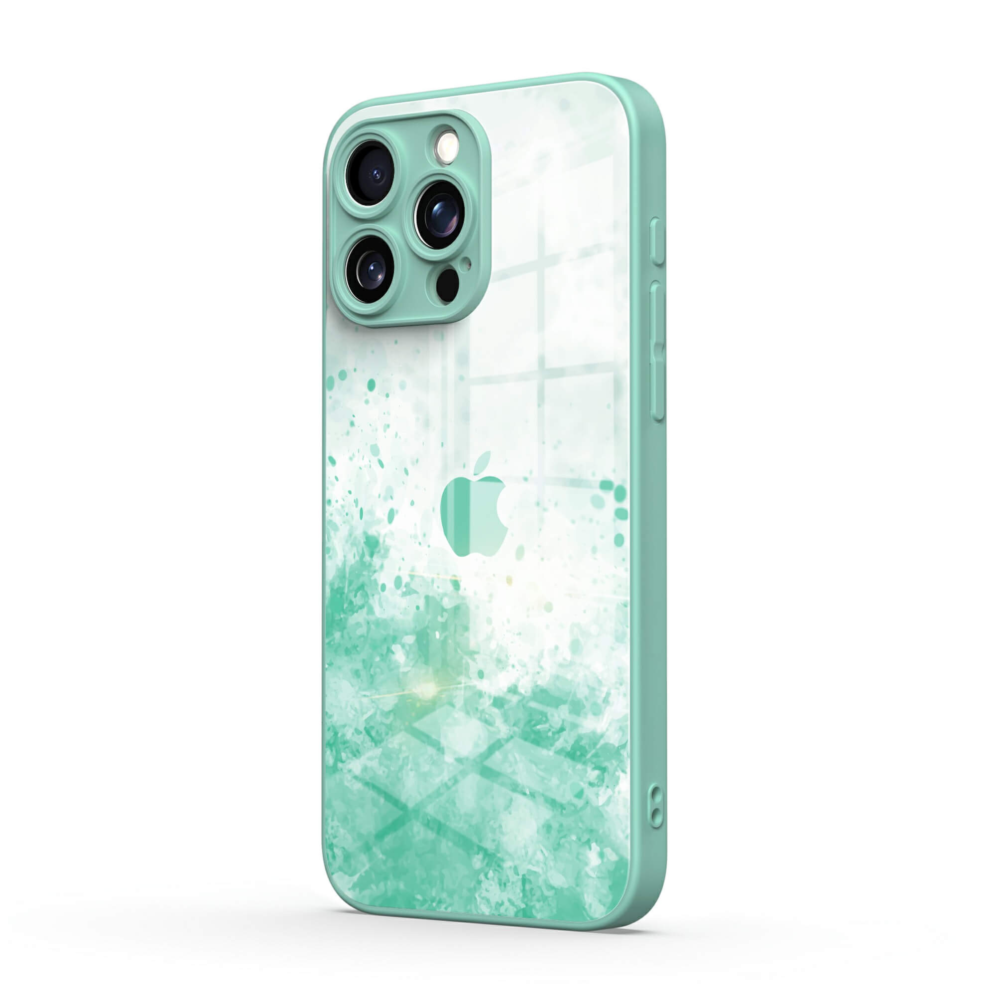 Spritzer Grün | Stoßfeste Schutzhülle für iPhone-Serie