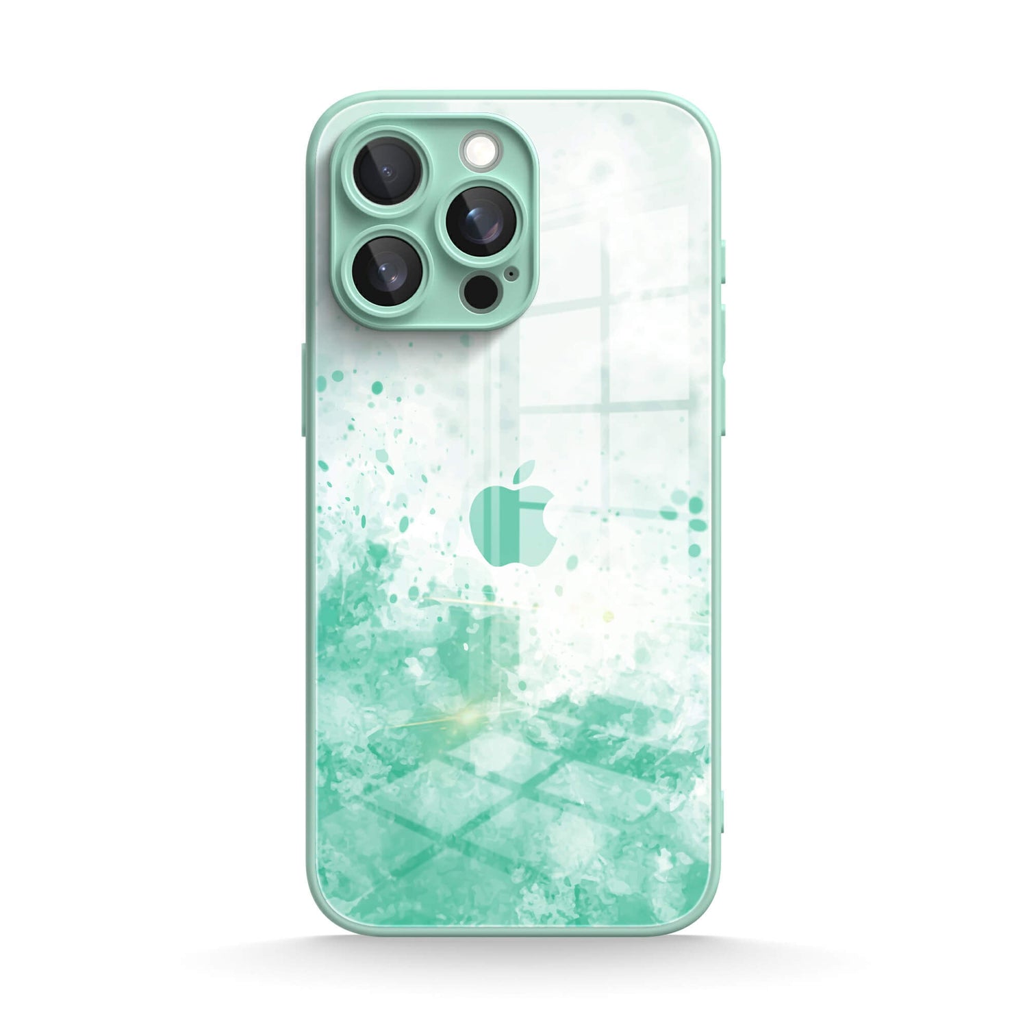 Spritzer Grün | Stoßfeste Schutzhülle für iPhone-Serie
