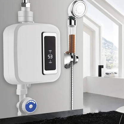 Sofortiger Durchlauferhitzer | Unbegrenztes Warmwasser nach Bedarf | Platzsparend &amp; Energiesparend