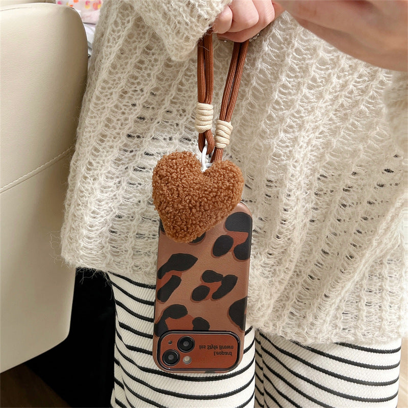 [Beste Geschenk Für Telefon] Luxuriöse Braune Leopardprint-Hülle Für iPhone