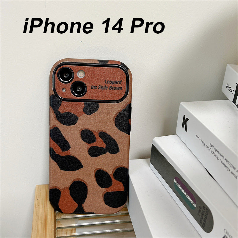 [Beste Geschenk Für Telefon] Luxuriöse Braune Leopardprint-Hülle Für iPhone