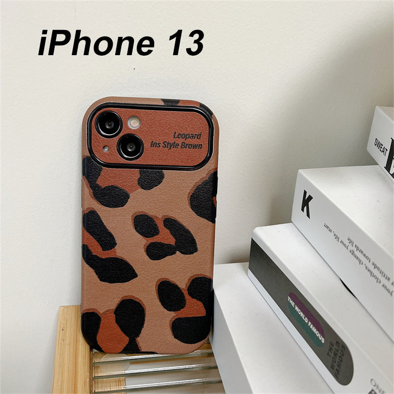 [Beste Geschenk Für Telefon] Luxuriöse Braune Leopardprint-Hülle Für iPhone