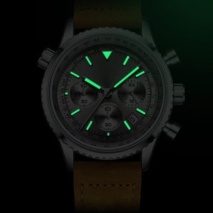 🔥Fabrikverkauf 50% RABATT🔥Herren multifunktionale Chronograph wasserdichte Datumsanalog Uhr