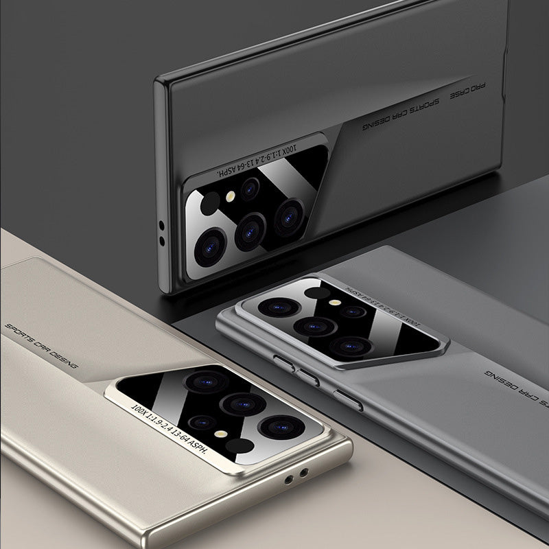 Ultra Dünn Matt Einfach Handyhülle für Samsung S22Ultra/S23Ultra/S24Ultra