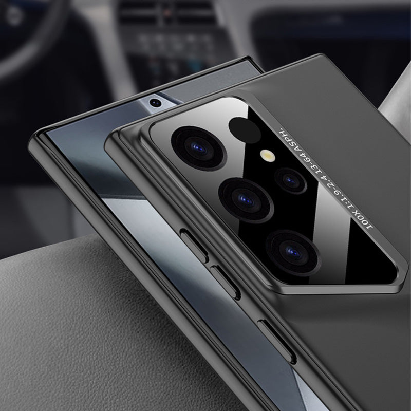 Ultra Dünn Matt Einfach Handyhülle für Samsung S22Ultra/S23Ultra/S24Ultra
