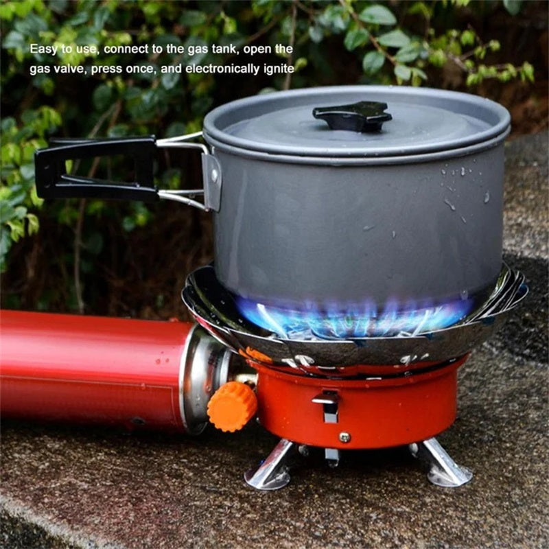 🔥 Lotus Small Square Stove -- Tragbar und faltbar, neue Erfahrung des Outdoor-Kochens!