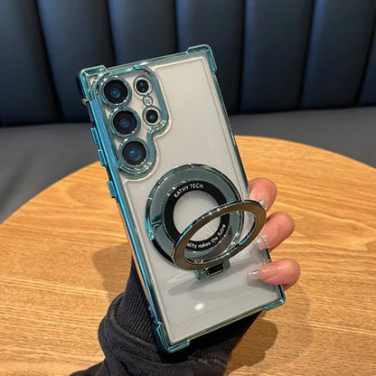 Sturzsichere Handyhülle mit unsichtbarem Ring für Samsung
